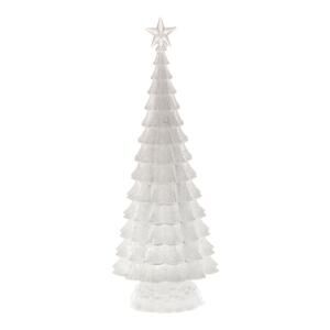CUPCAKES & CASHMERE 15in Led Acrylic Christmas Tree Tabletop Decor White NEW
